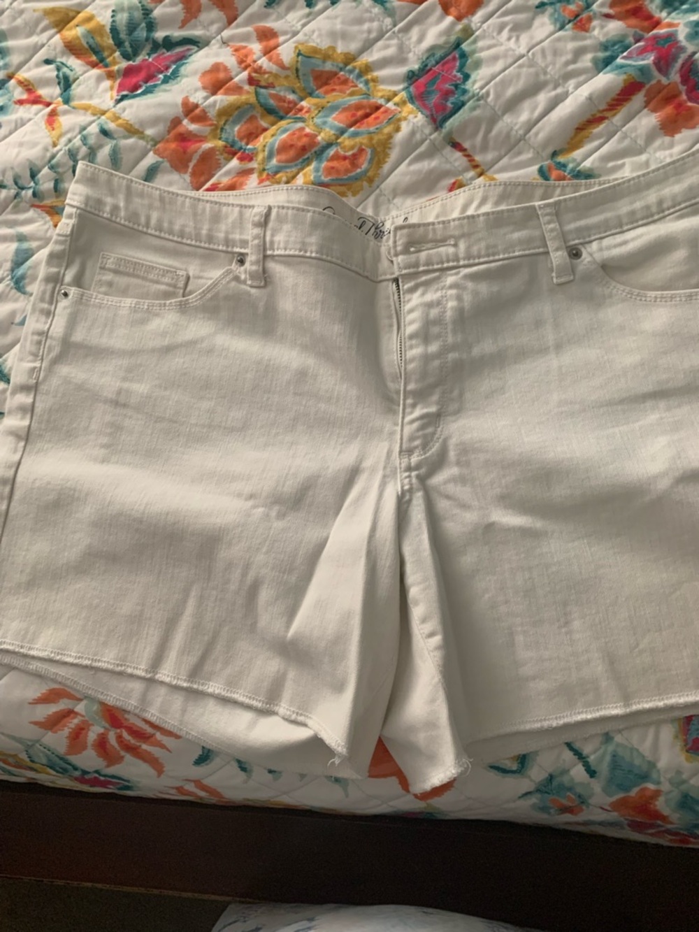 Universal Thread White Denim Cutoff Shorts